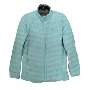 HELLY HANSEN Verglas Lightweight Down Puffer Jacket Mint Green Blue L